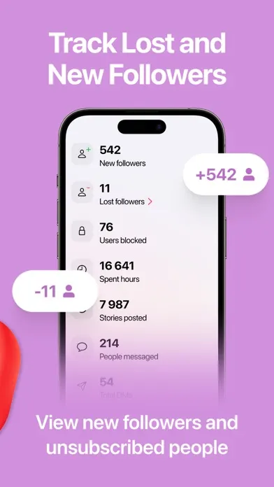 Скриншоты MyUnfollowers for Instagram