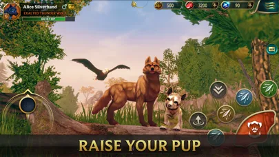 Wolf Tales - Online RPG Sim 3D應用截圖