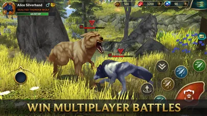 Wolf Tales - Online RPG Sim 3D應用截圖