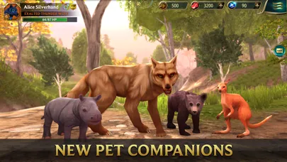Wolf Tales - Online RPG Sim 3D應用截圖