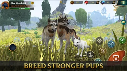 Wolf Tales - Online RPG Sim 3D應用截圖