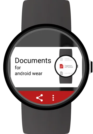 Documents for Wear OS (Android 스크린샷