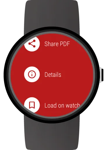Documents for Wear OS (Android 스크린샷