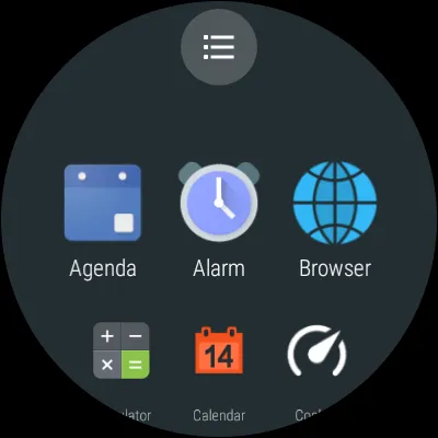 Скриншоты Launcher for Wear OS watches