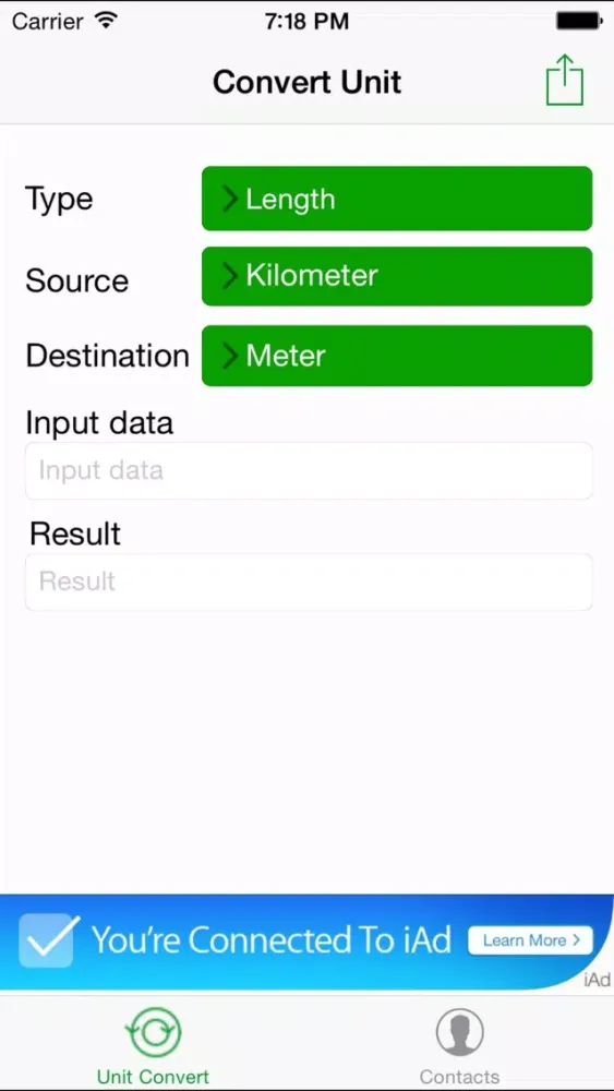 Free Convert Unit for iPhone Screenshots