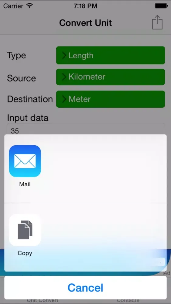 Free Convert Unit for iPhone Screenshots