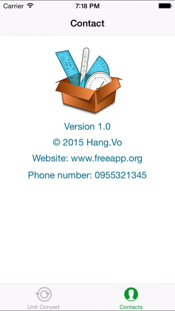 Free Convert Unit for iPhone Screenshots