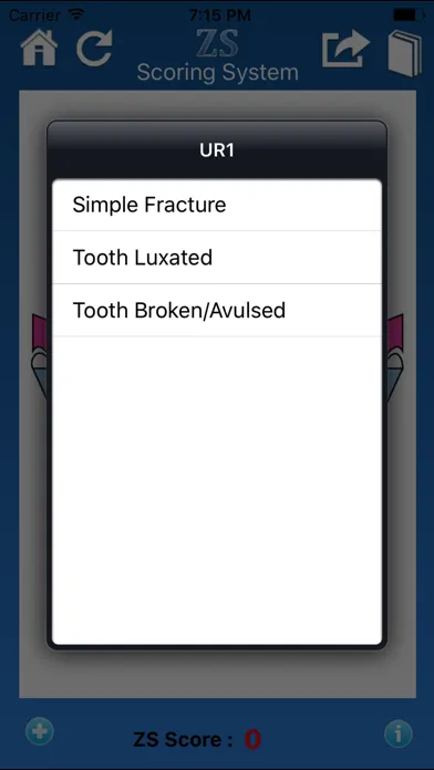 ZS Maxillofacial Trauma Score Screenshots