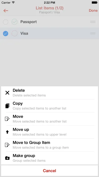 Captures d'écran de Infinite List - The Advanced Tasks, To-do & Checklist