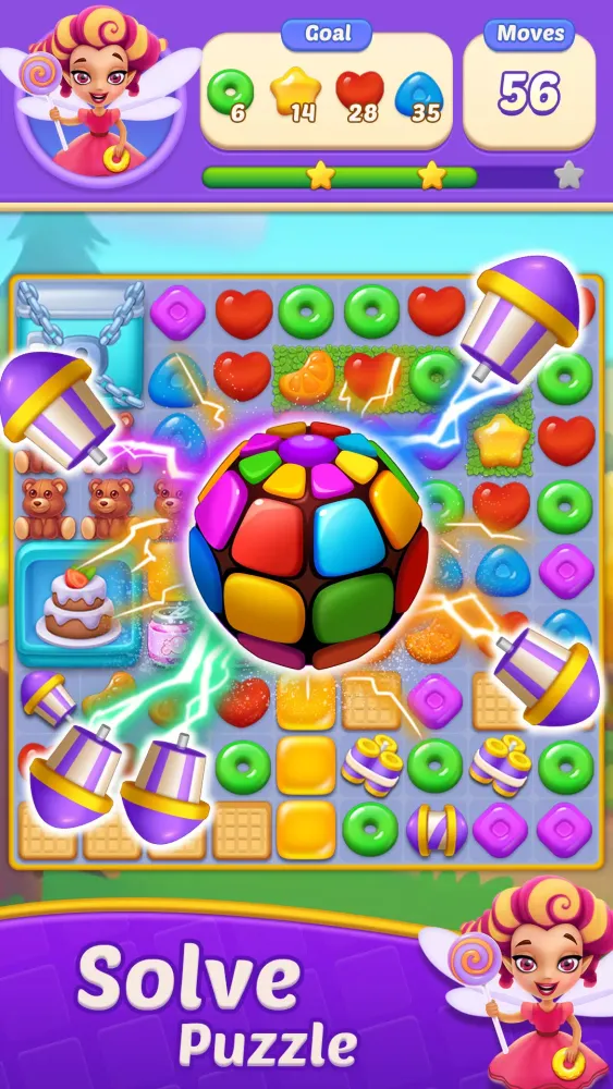 Zrzuty ekranu Candy Frenzy