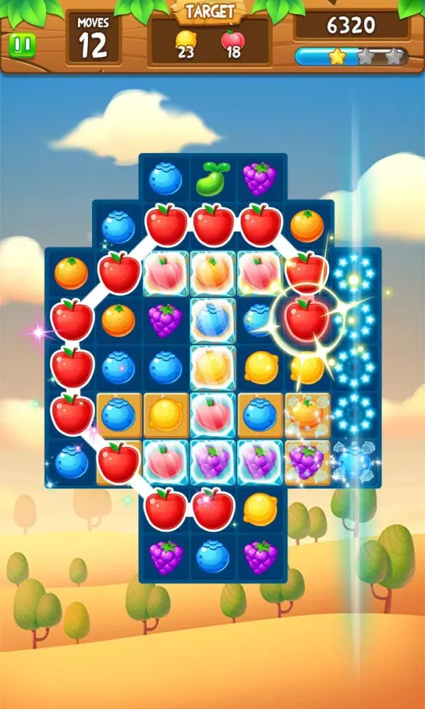 Скриншоты Fruits Break
