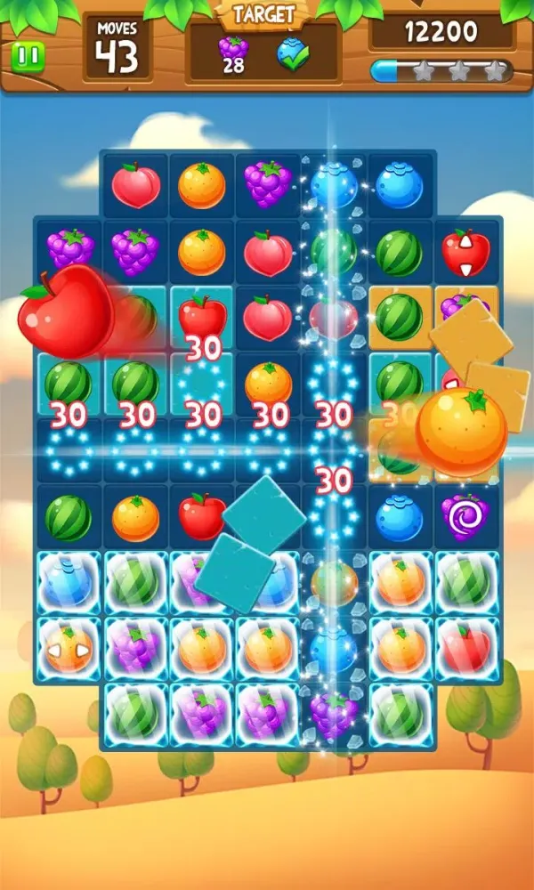 Скриншоты Fruits Break