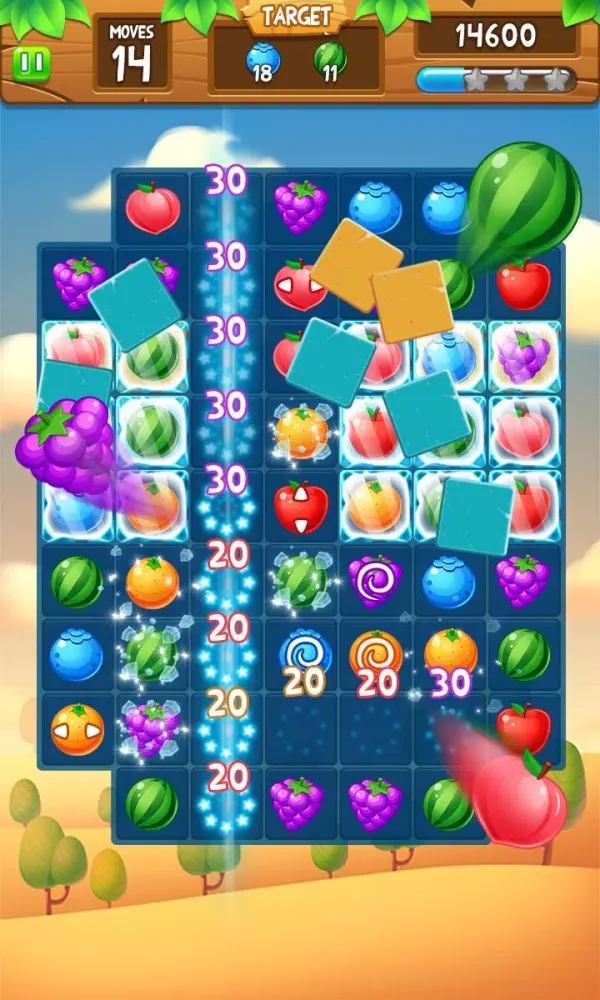 Скриншоты Fruits Break