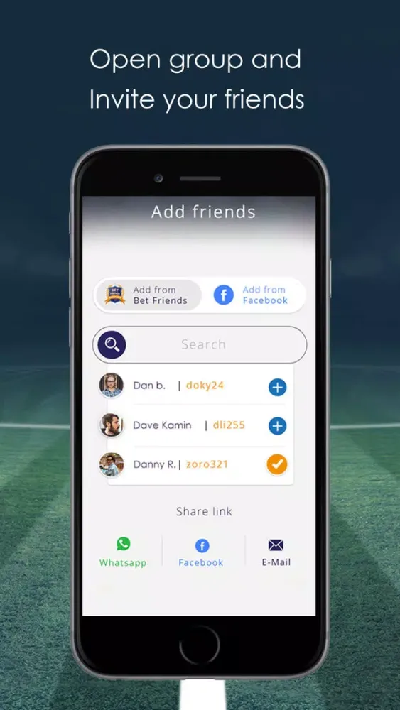 Bet Friends سکرین شاٹس