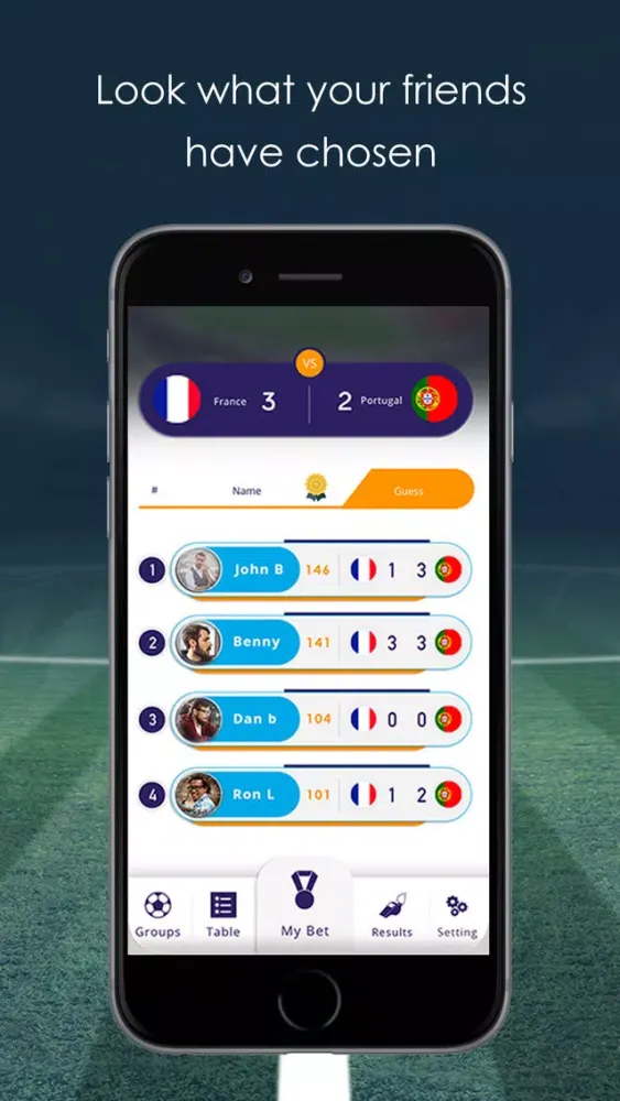 Bet Friends سکرین شاٹس