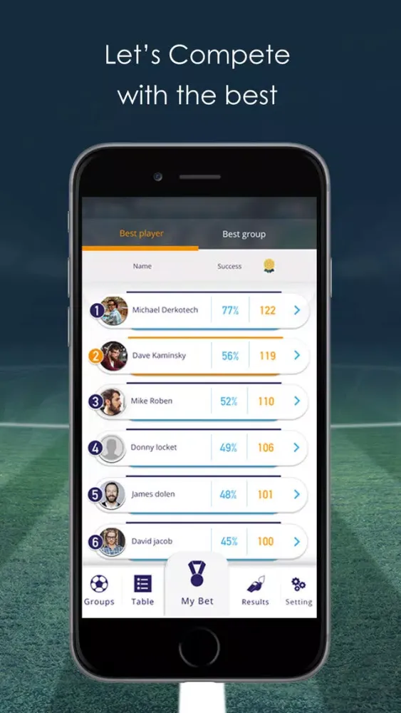 Bet Friends سکرین شاٹس