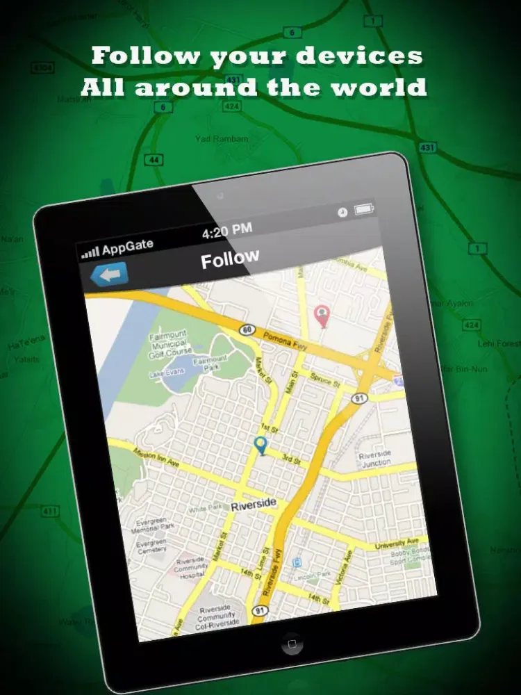 Screenshot di Find Me Anywhere iPad 