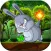 Bunny Jungle Jump & Fire Throw - Jumping Rabbit & Flying Burning Ball FREE FUN