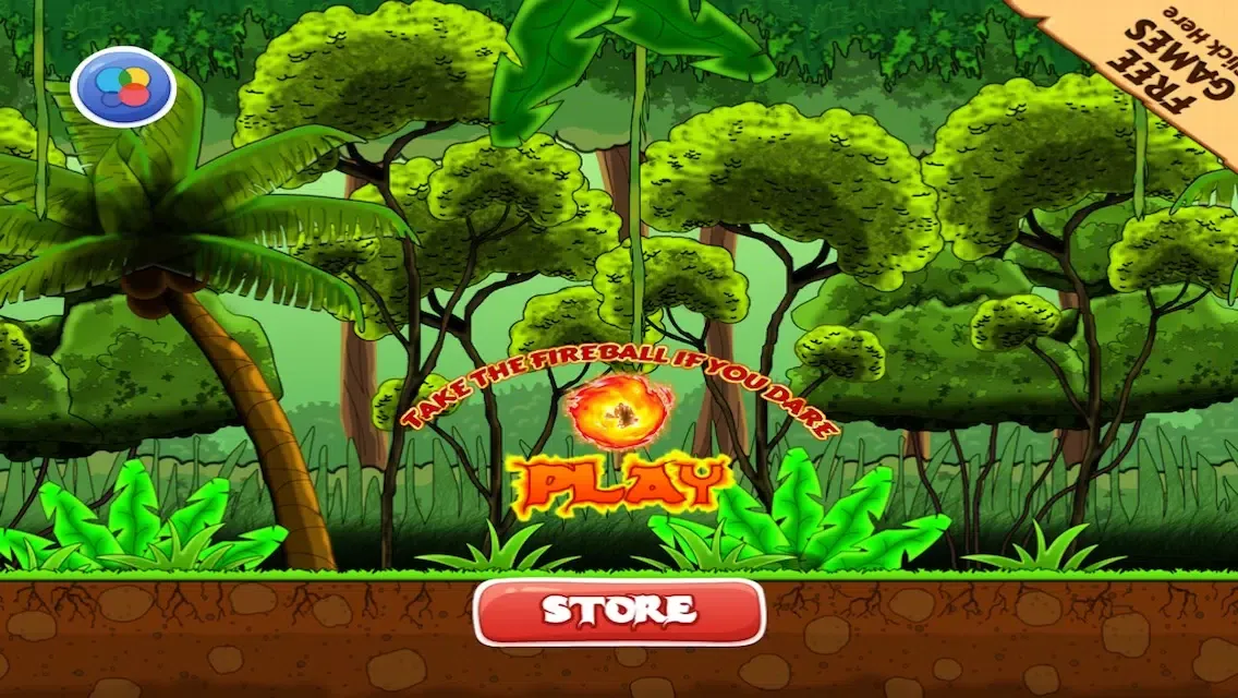 Capturas de pantalla de Bunny Jungle Jump & Fire Throw - Jumping Rabbit & Flying Burning Ball FREE FUN