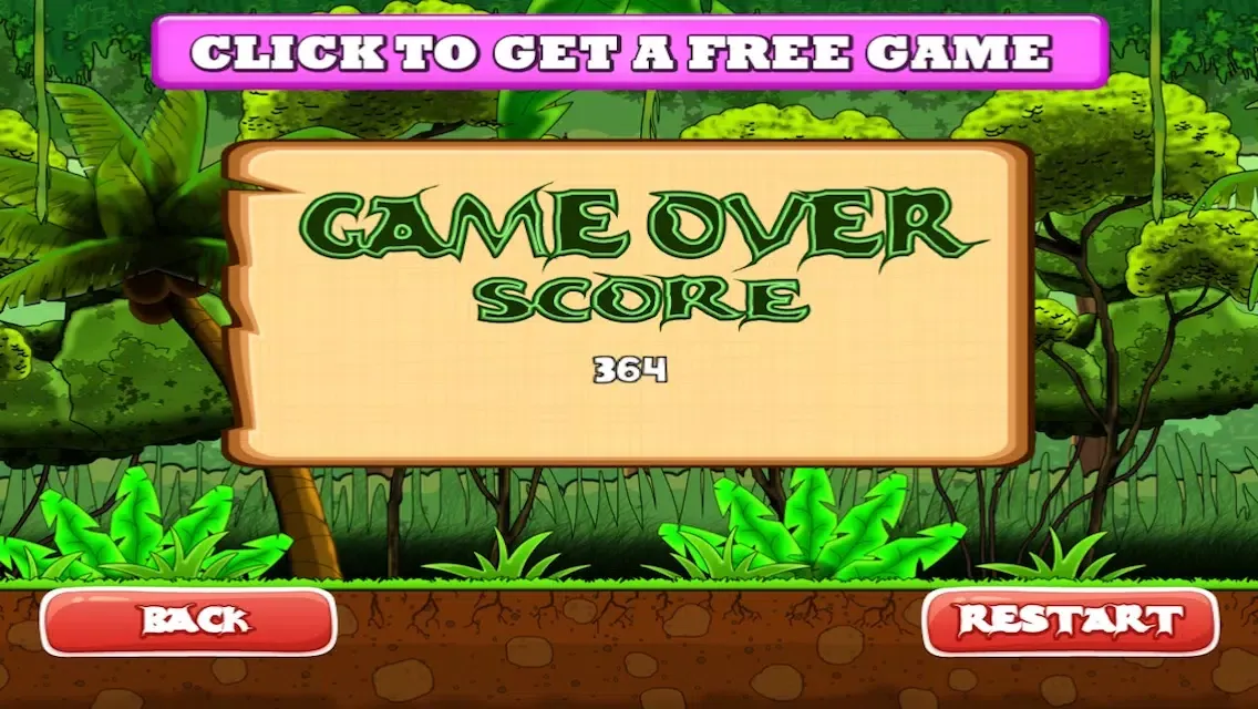 Capturas de pantalla de Bunny Jungle Jump & Fire Throw - Jumping Rabbit & Flying Burning Ball FREE FUN