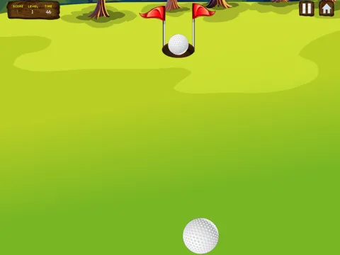 Golf Ball Smash Swing Challenge - Fast Hitting Course Derby Game Free iPad  스크린샷