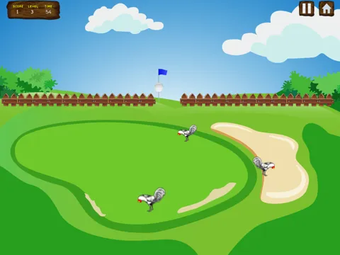 Golf Ball Smash Swing Challenge - Fast Hitting Course Derby Game Free iPad  스크린샷