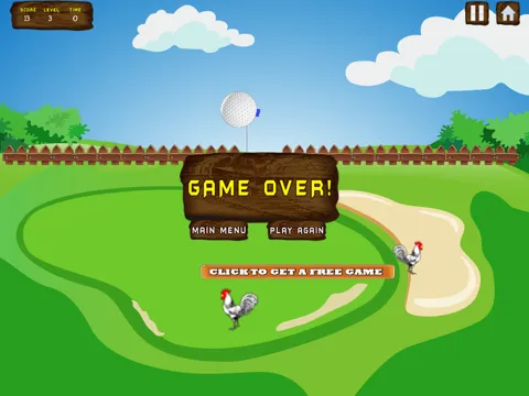 Golf Ball Smash Swing Challenge - Fast Hitting Course Derby Game Free iPad  스크린샷