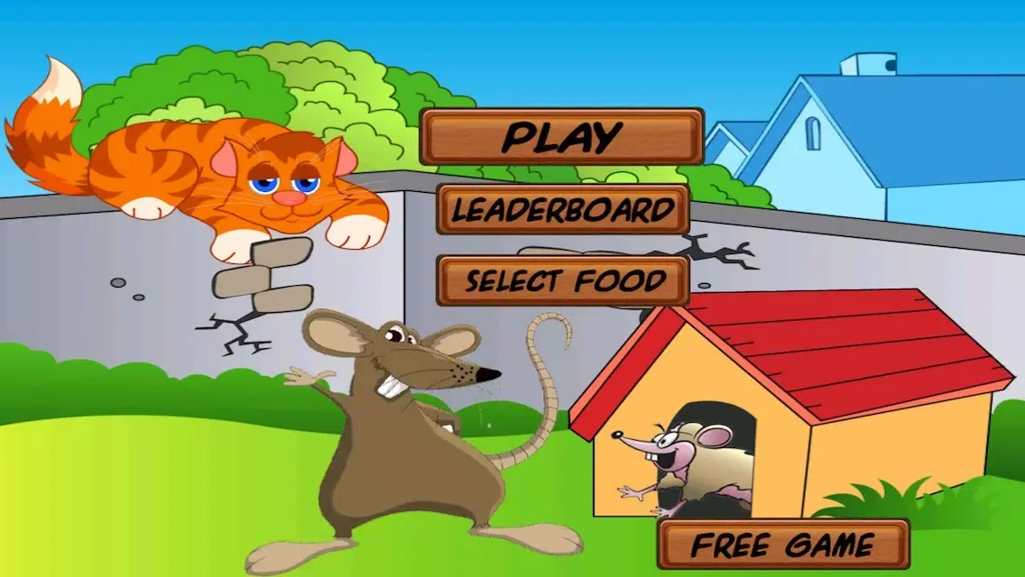 Kitty Jump For Mice - Happy Kitties Catapult Battle Free स्क्रीनशॉट