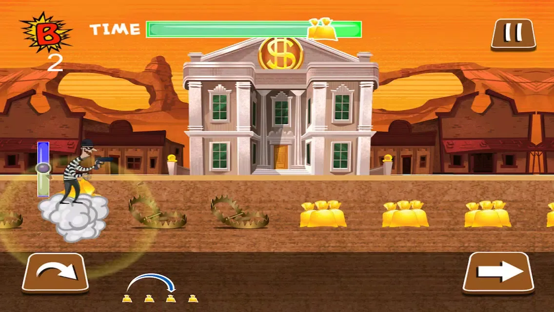 Скриншоты Bank Robber Jump Gold Mania - Steal Money Bag Run Free