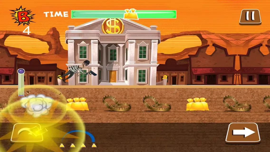 Скриншоты Bank Robber Jump Gold Mania - Steal Money Bag Run Free
