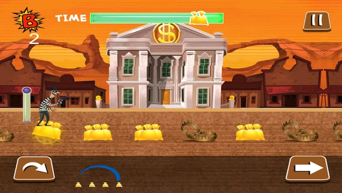 Скриншоты Bank Robber Jump Gold Mania - Steal Money Bag Run Free