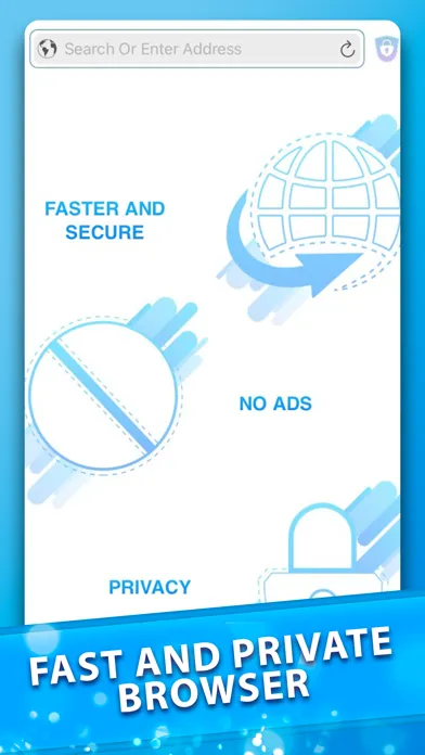 Fast Private Internet Browser स्क्रीनशॉट