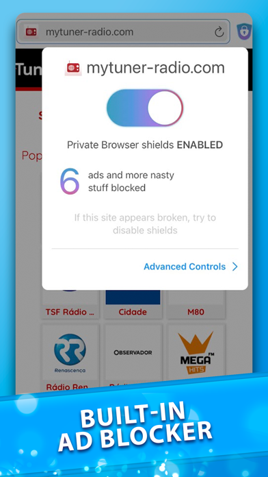 Fast Private Internet Browser স্ক্রিনশট