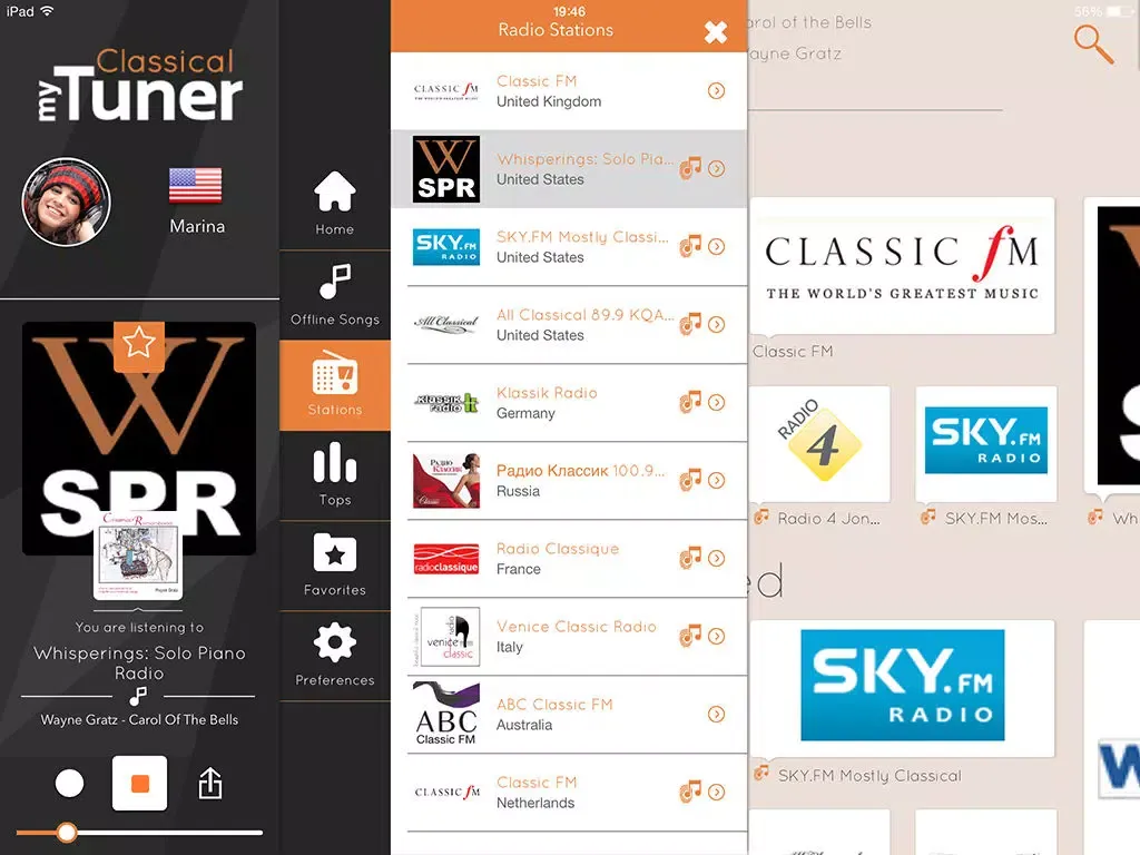 Classical Music myTuner: Bach, Beethoven, Verdi, Vivaldi, Mozart iPad  स्क्रीनशॉट