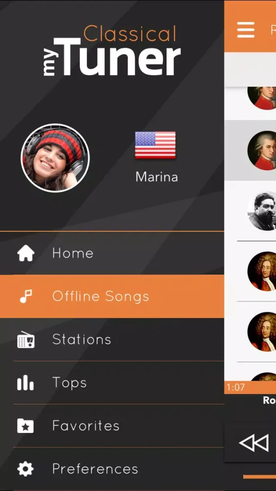 Classical Music myTuner: Bach, Beethoven, Verdi, Vivaldi, Mozart स्क्रीनशॉट