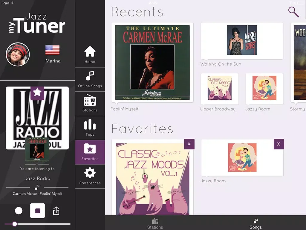 myTuner Jazz Pro iPad  Ekran Görüntüleri