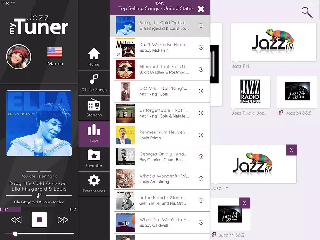 myTuner Jazz Pro iPad  Ekran Görüntüleri