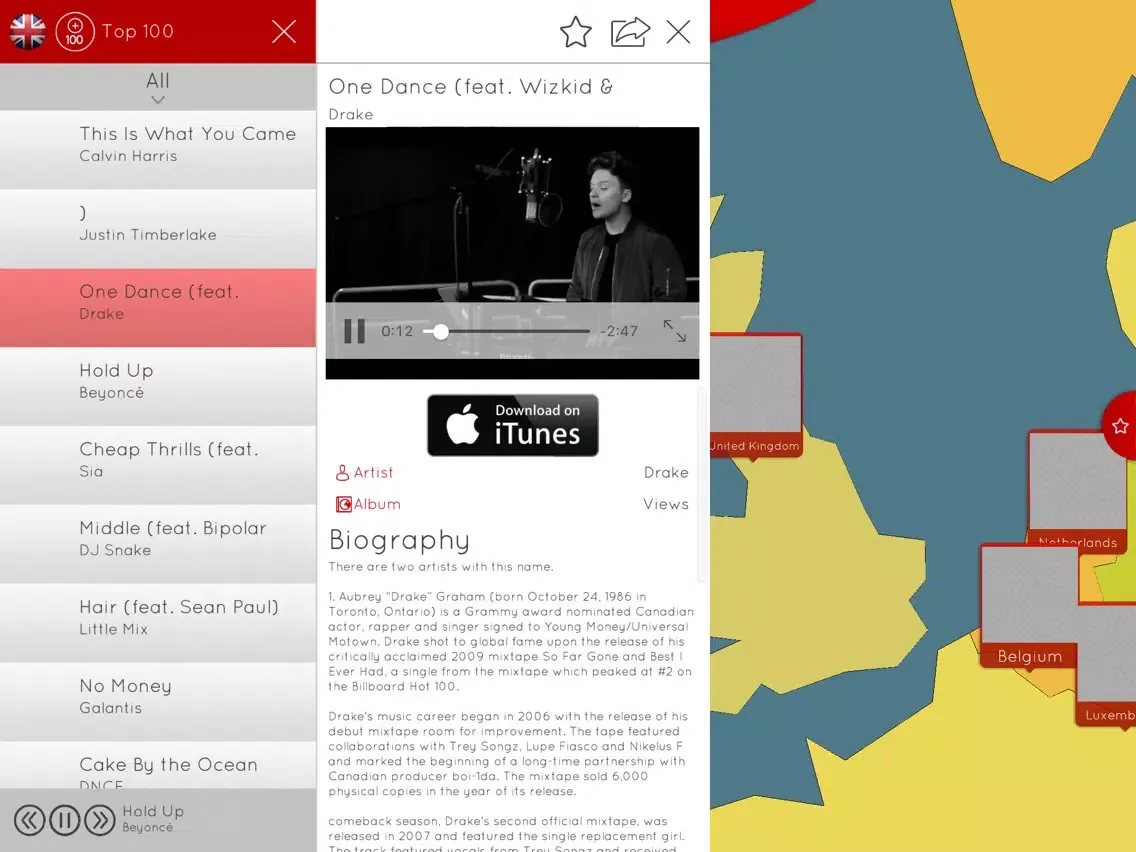 Top New Songs by myTuner - Discover Music on Tops & Radio Charts iPad  Screenshots