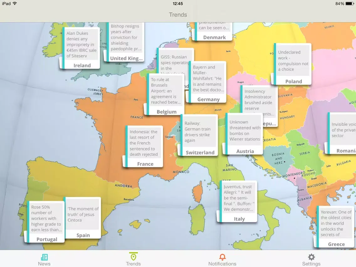 Captures d'écran de Fews - Local Daily News / Latest World News iPad 