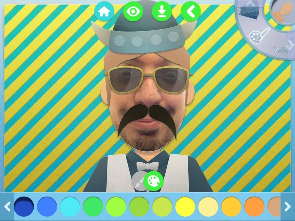 ภาพหน้าจอของ Paper Paint iPad 