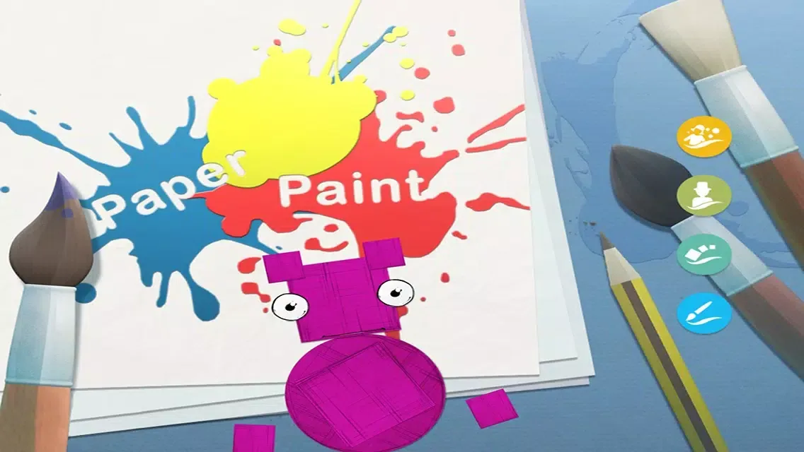 ภาพหน้าจอของ Paper Paint