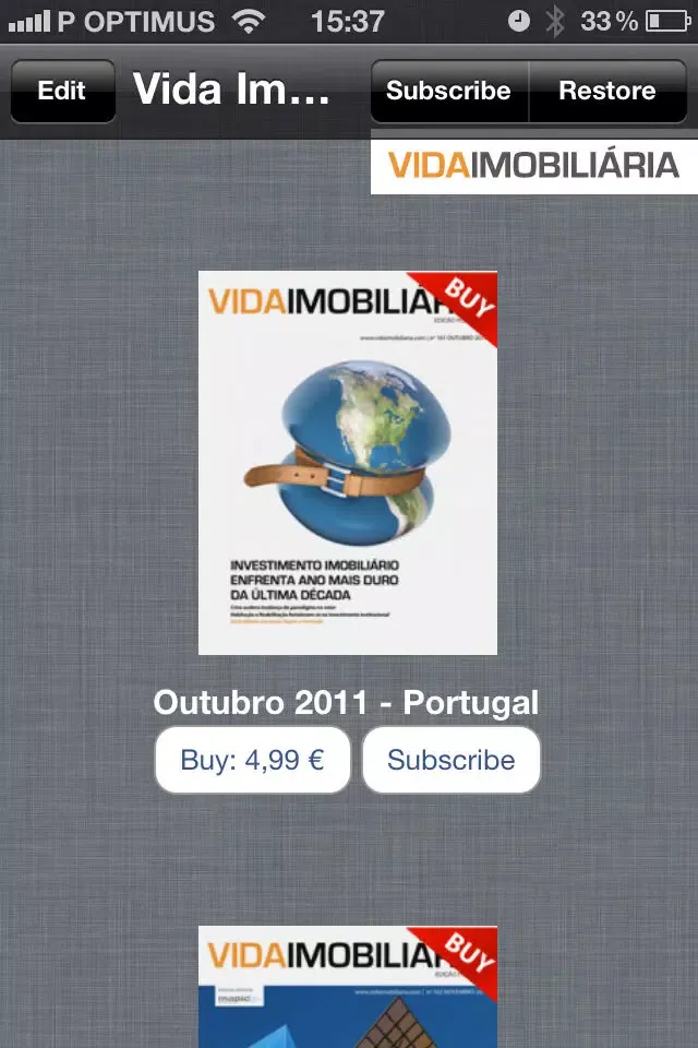 تصاویر Revista Vida Imobiliária (Portugal, Brasil, Angola)