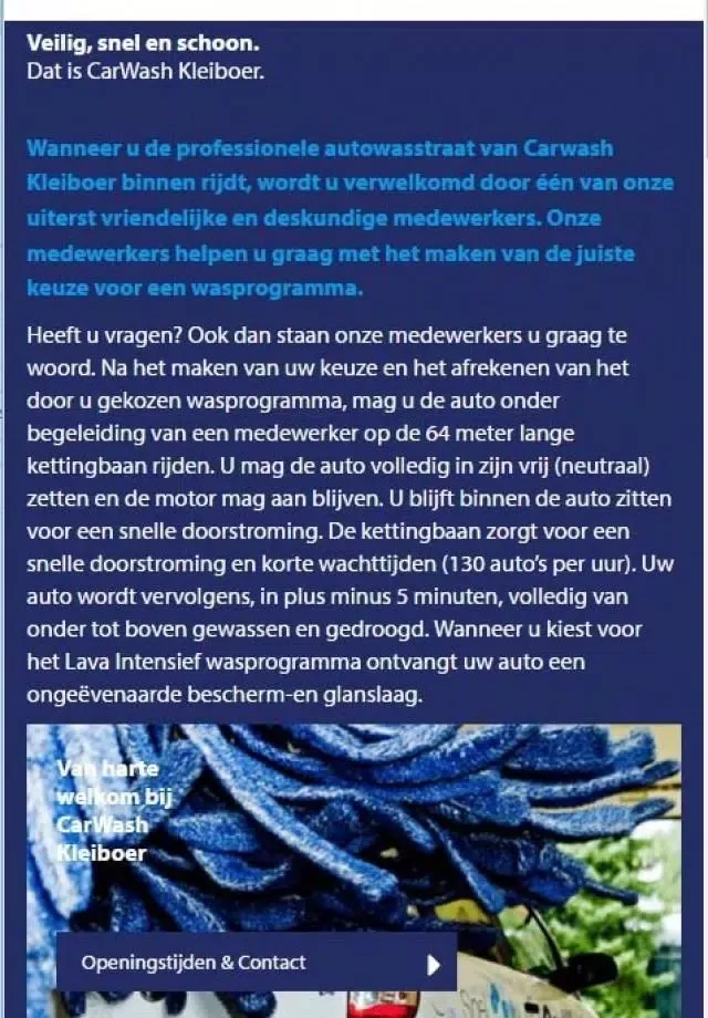 Carwash Kleiboer Screenshots