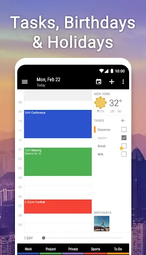 Screenshot di Business Calendar 2 Planner