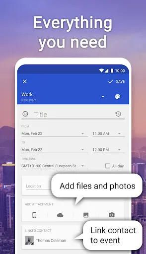 Screenshot di Business Calendar 2 Planner