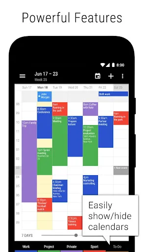 Business Calendar 2 Pro Screenshots