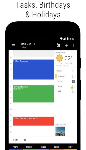 Business Calendar 2 Pro Screenshots