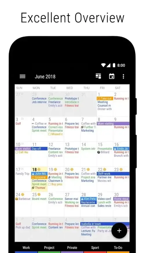 Business Calendar 2 Pro-screenshot-1