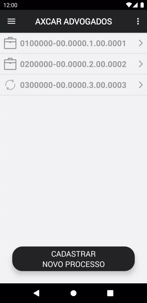 Axcar Advocacia Screenshots