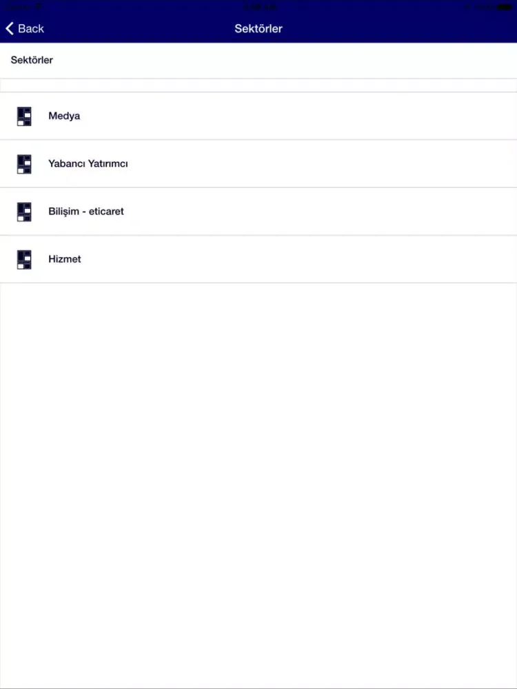 Ảnh chụp màn hình của Senem Dursun iPad 
